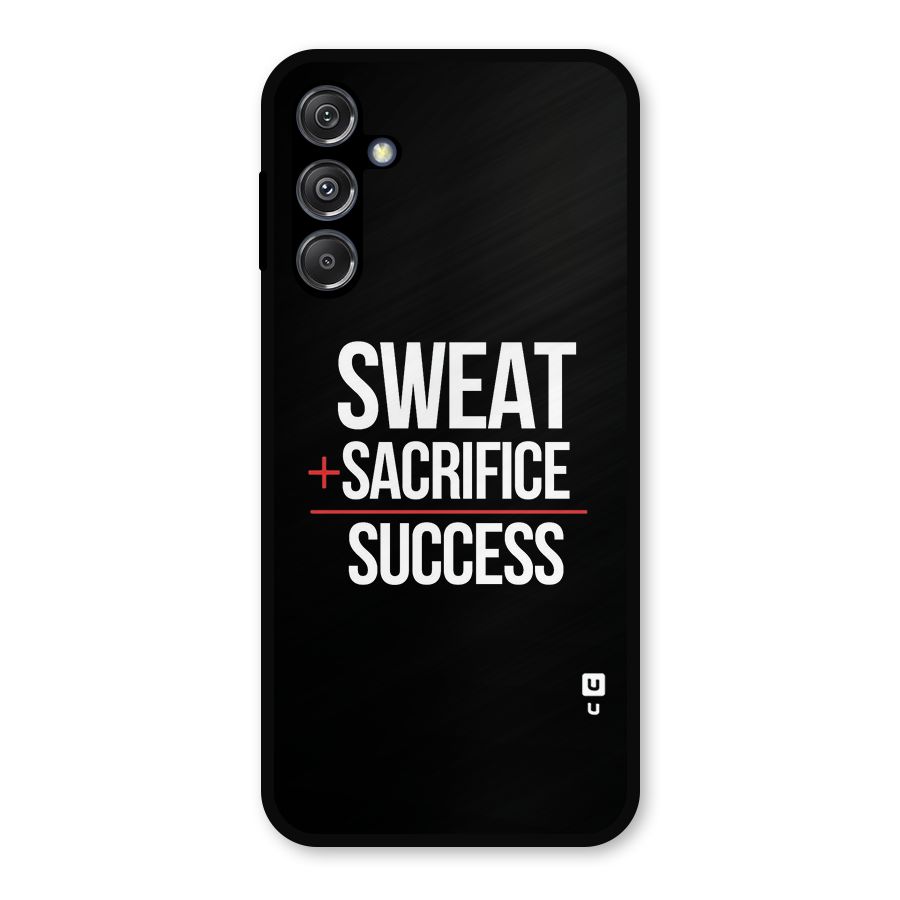 Sweat Sacrifice Success Metal Back Case for Galaxy M34 5G