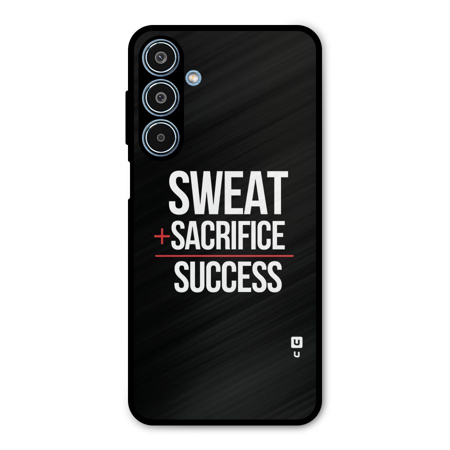 Sweat Sacrifice Success Metal Back Case for Galaxy M35