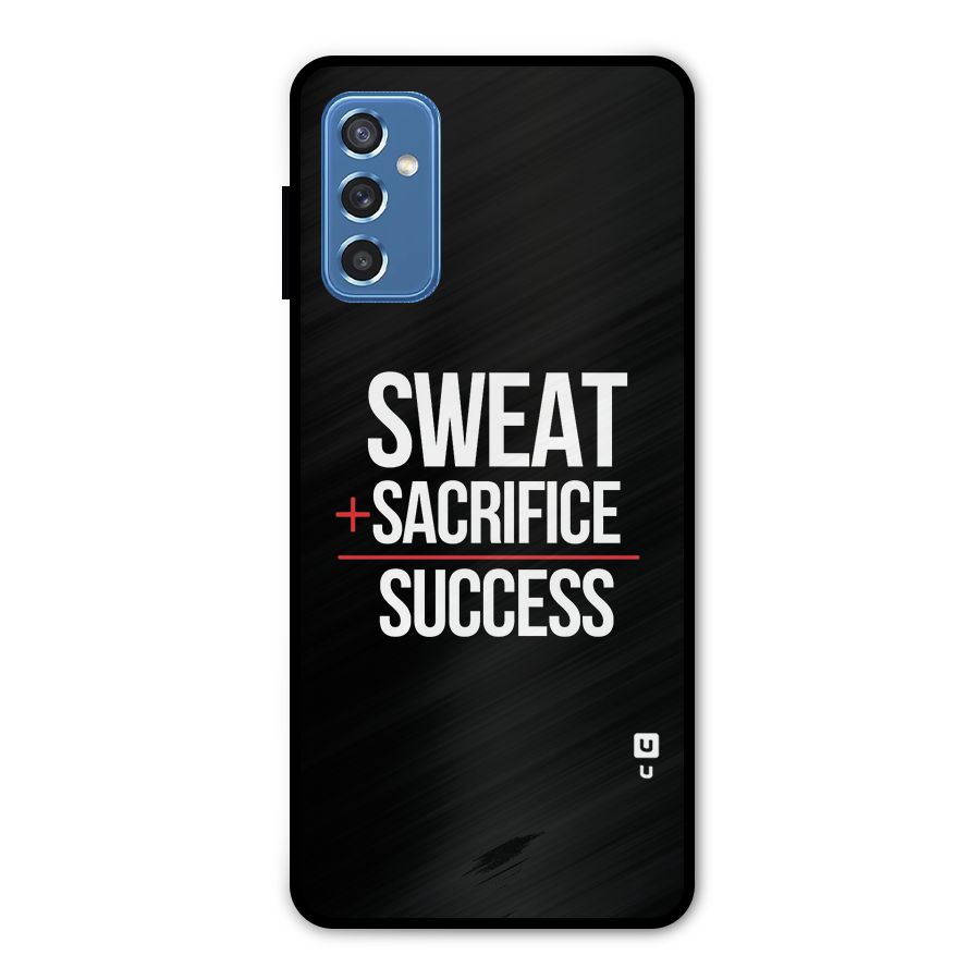 Sweat Sacrifice Success Metal Back Case for Galaxy M52 5G
