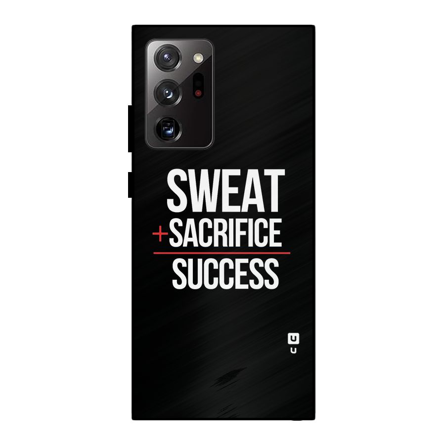 Sweat Sacrifice Success Metal Back Case for Galaxy Note 20 Ultra