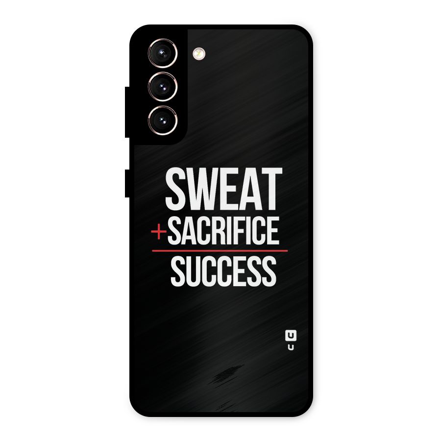 Sweat Sacrifice Success Metal Back Case for Galaxy S21 5G