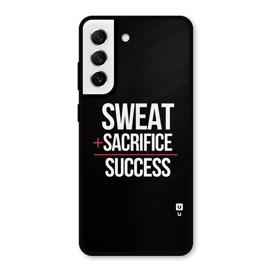 Sweat Sacrifice Success Metal Back Case for Galaxy S21 FE 5G