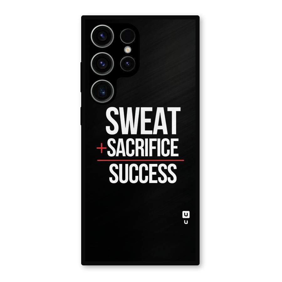 Sweat Sacrifice Success Metal Back Case for Galaxy S23 Ultra