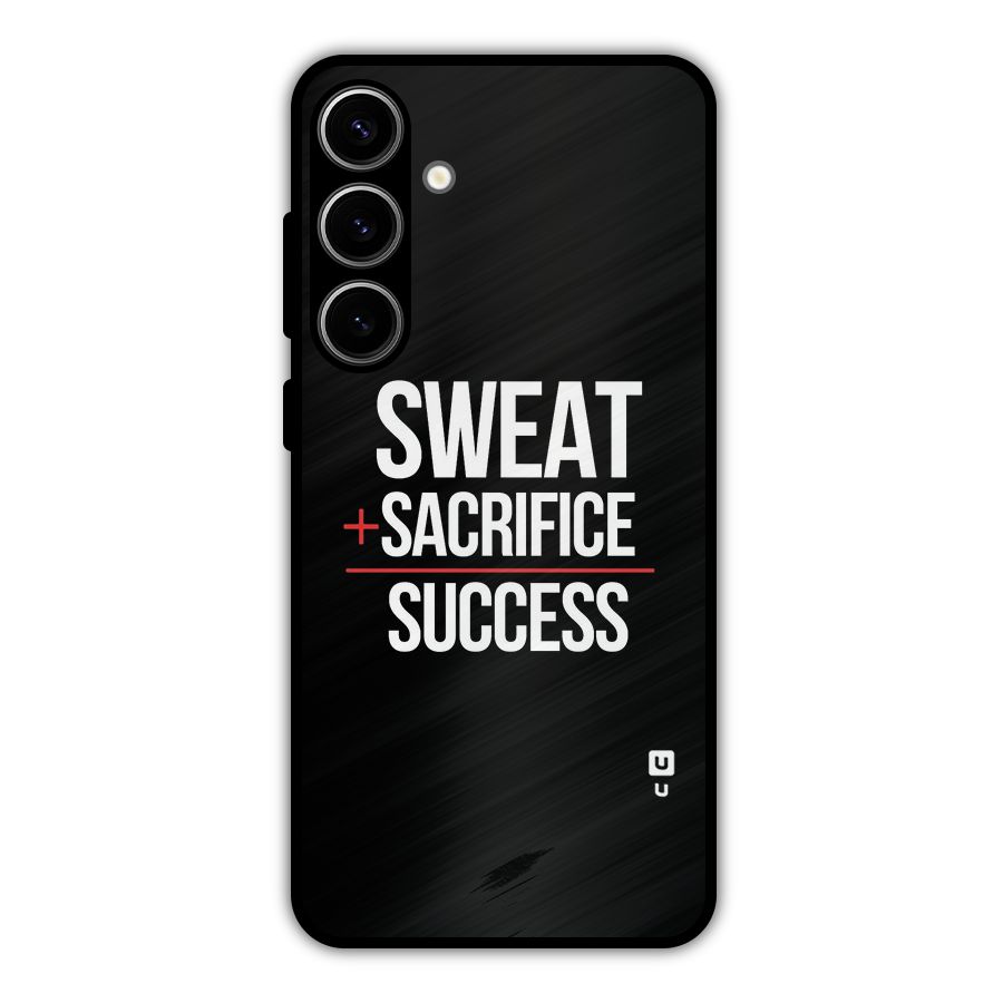 Sweat Sacrifice Success Metal Back Case for Galaxy S24 Plus