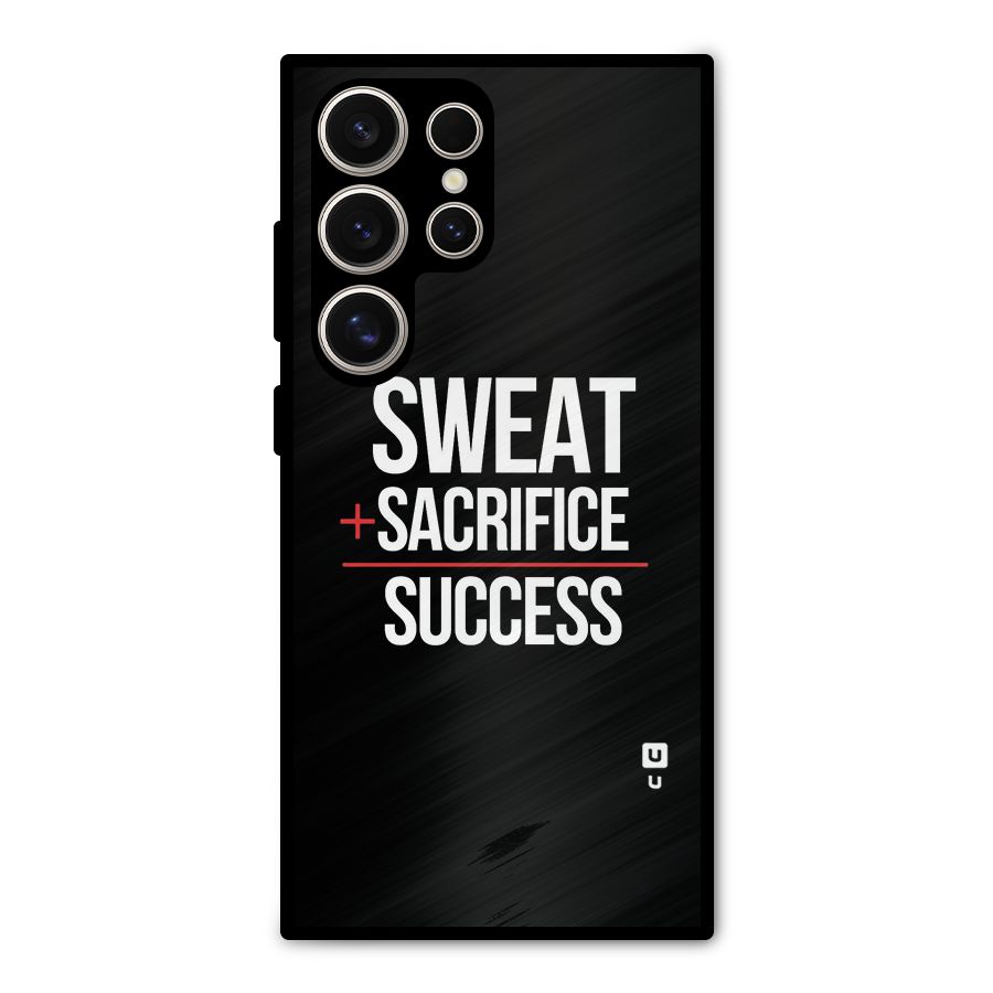 Sweat Sacrifice Success Metal Back Case for Galaxy S24 Ultra