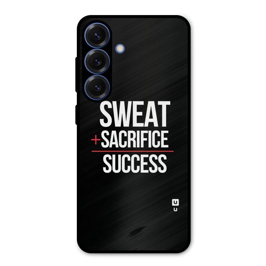 Sweat Sacrifice Success Metal Back Case for Galaxy S25