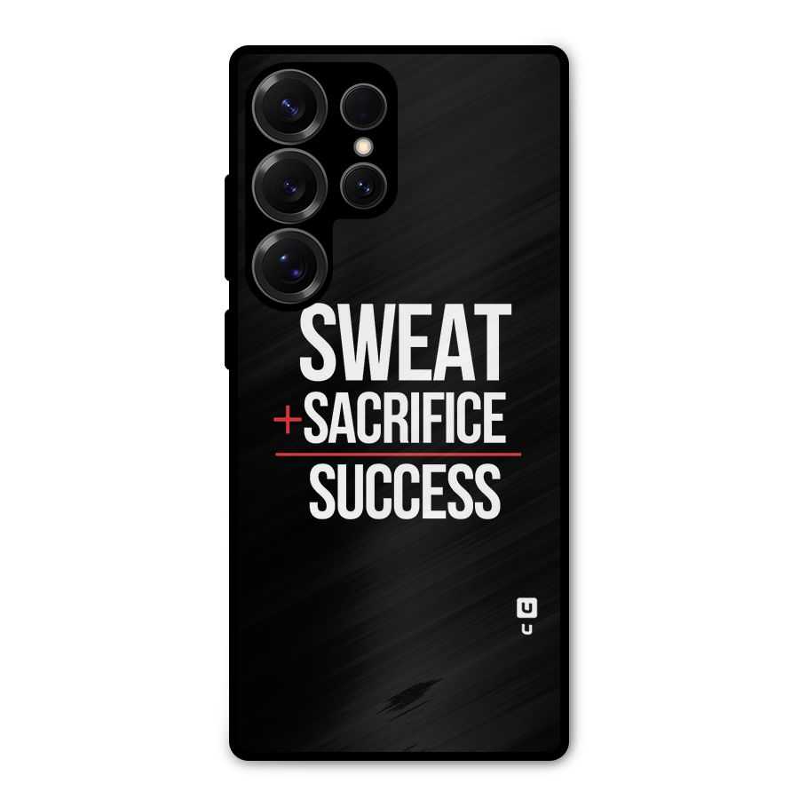 Sweat Sacrifice Success Metal Back Case for Galaxy S25 Ultra