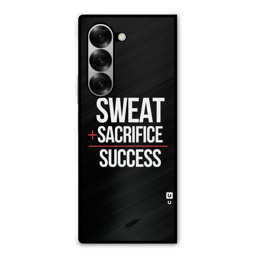 Sweat Sacrifice Success Metal Back Case for Galaxy Z Fold6