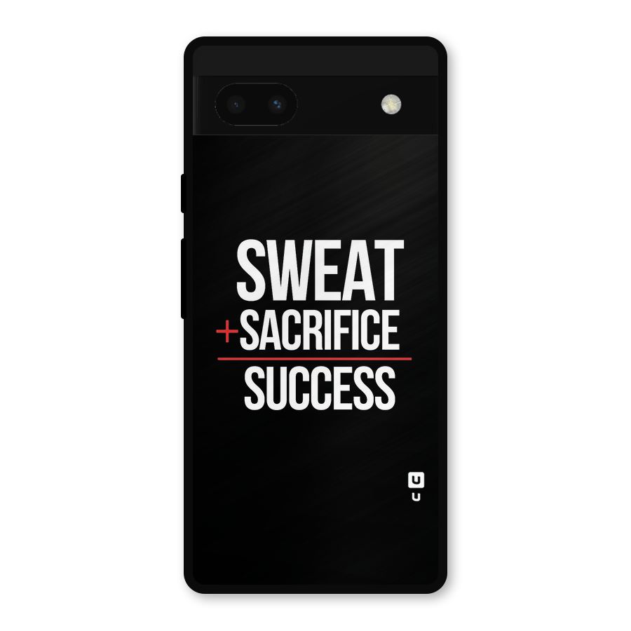 Sweat Sacrifice Success Metal Back Case for Google Pixel 6a