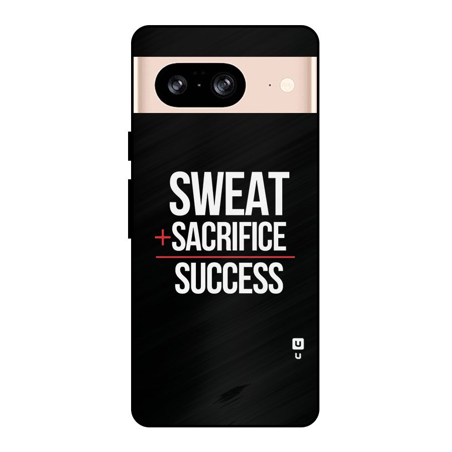 Sweat Sacrifice Success Metal Back Case for Google Pixel 8