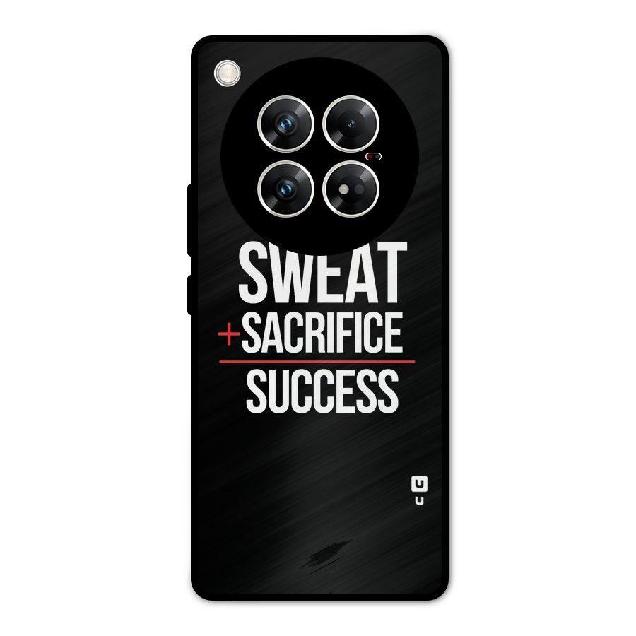 Sweat Sacrifice Success Metal Back Case for Infinix Zero 40 5G