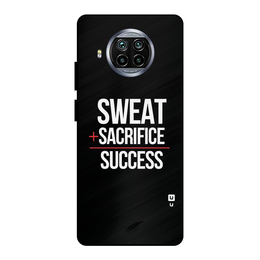 Sweat Sacrifice Success Metal Back Case for Mi 10i