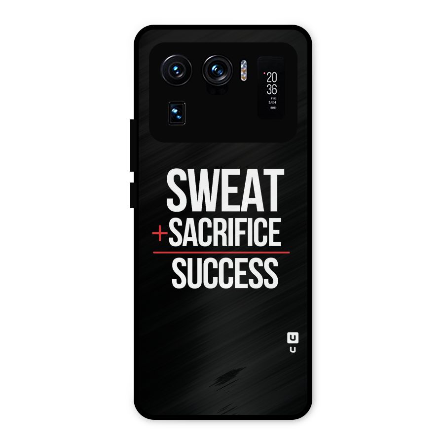 Sweat Sacrifice Success Metal Back Case for Mi 11 Ultra