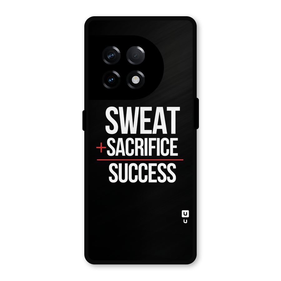 Sweat Sacrifice Success Metal Back Case for OnePlus 11R