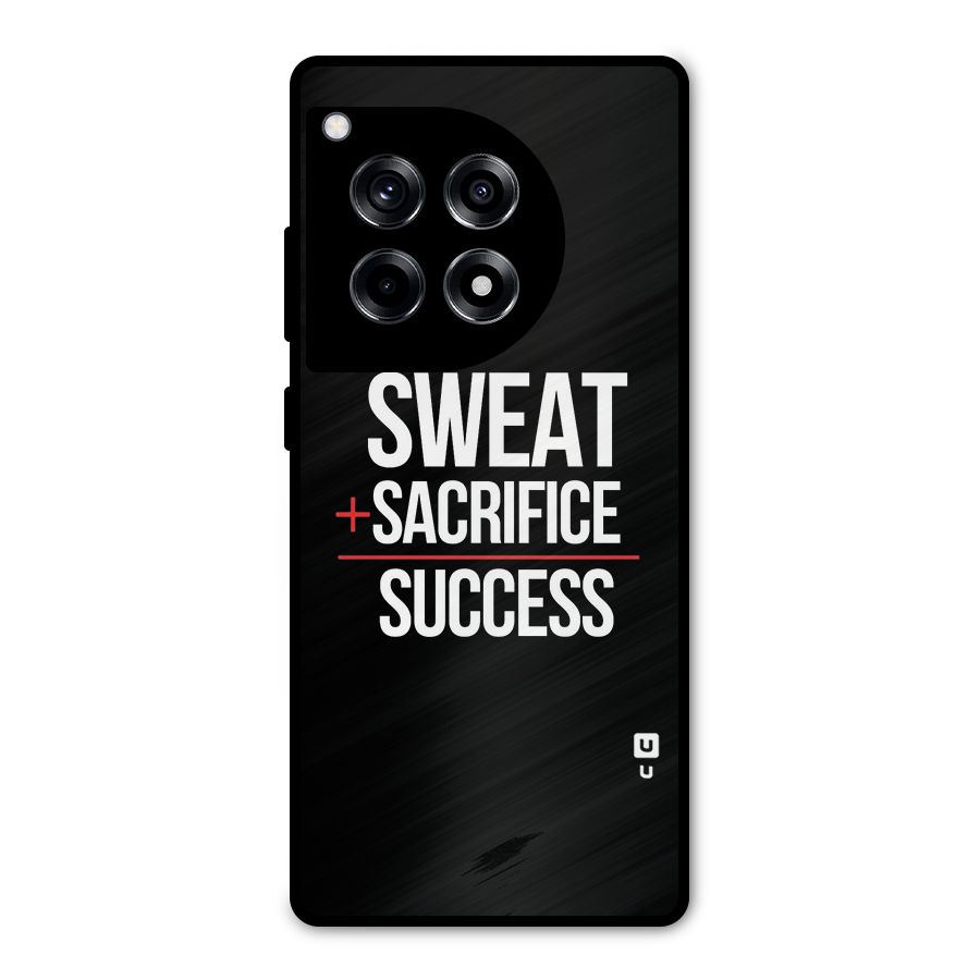 Sweat Sacrifice Success Metal Back Case for OnePlus 12R