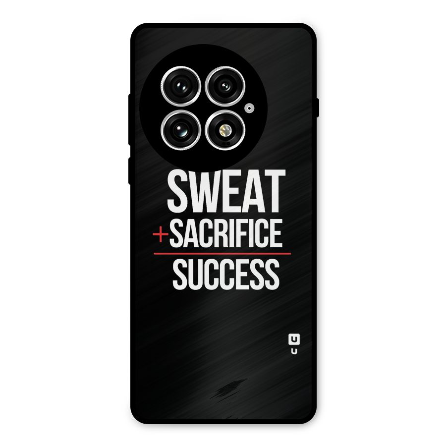 Sweat Sacrifice Success Metal Back Case for OnePlus 13