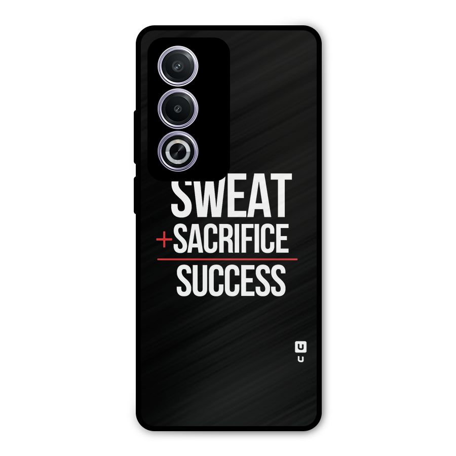 Sweat Sacrifice Success Metal Back Case for Oppo K12x
