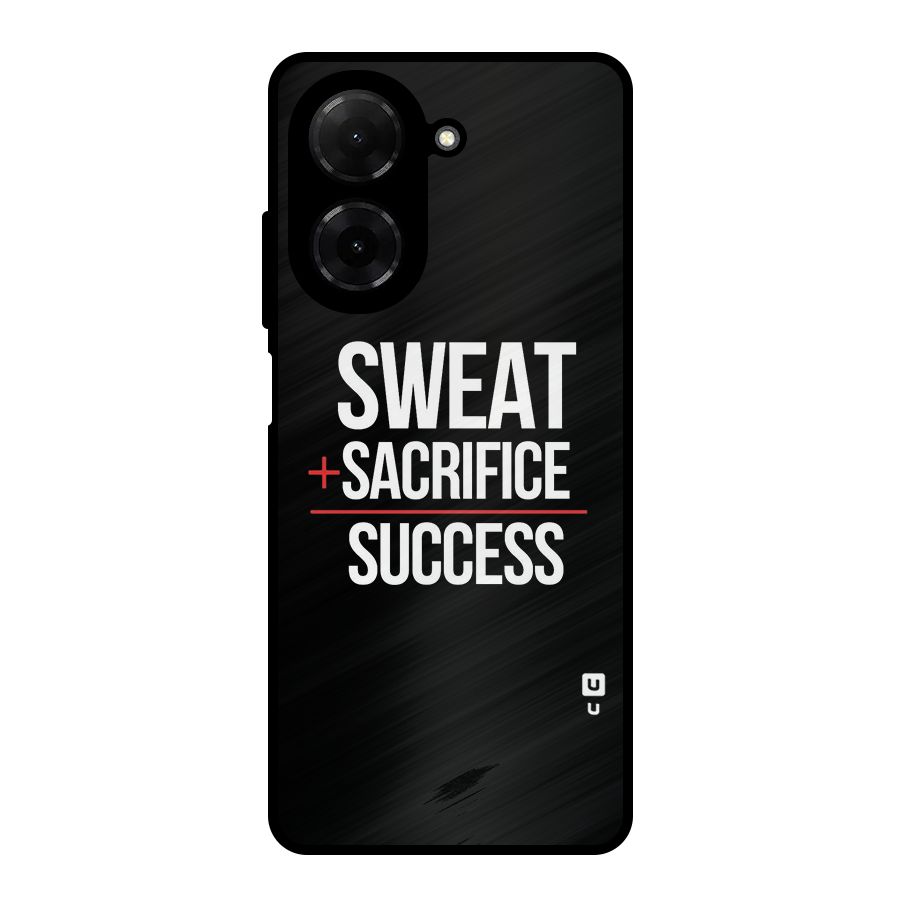 Sweat Sacrifice Success Metal Back Case for Poco C71