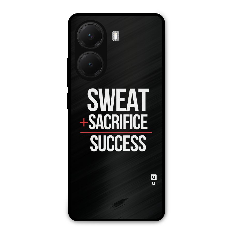 Sweat Sacrifice Success Metal Back Case for Poco X7 Pro