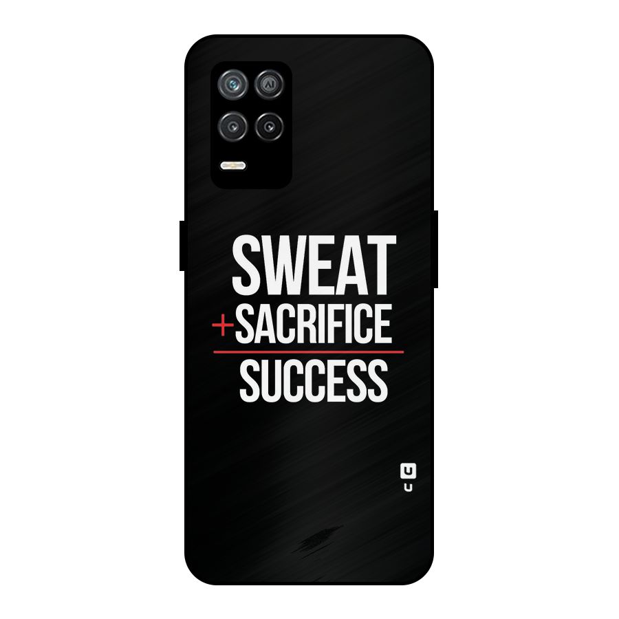 Sweat Sacrifice Success Metal Back Case for Realme 9 5G