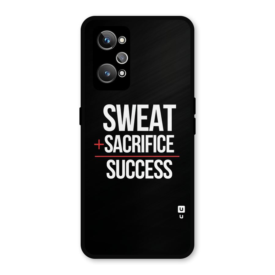 Sweat Sacrifice Success Metal Back Case for Realme GT Neo 3T