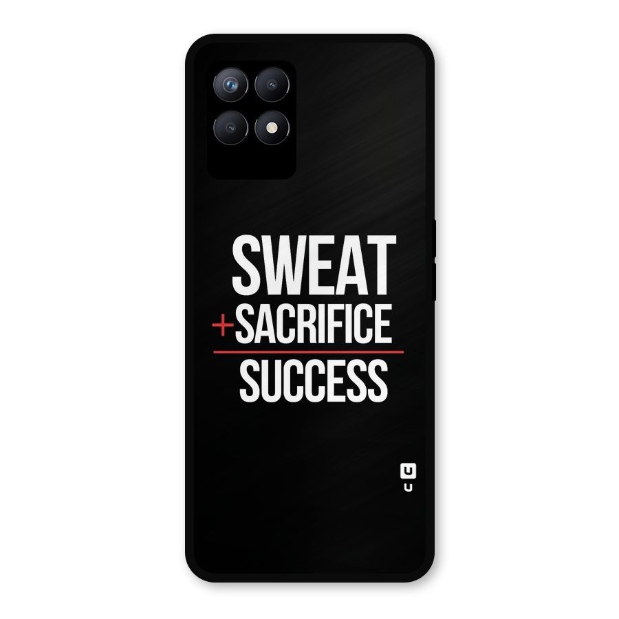 Sweat Sacrifice Success Metal Back Case for Realme Narzo 50