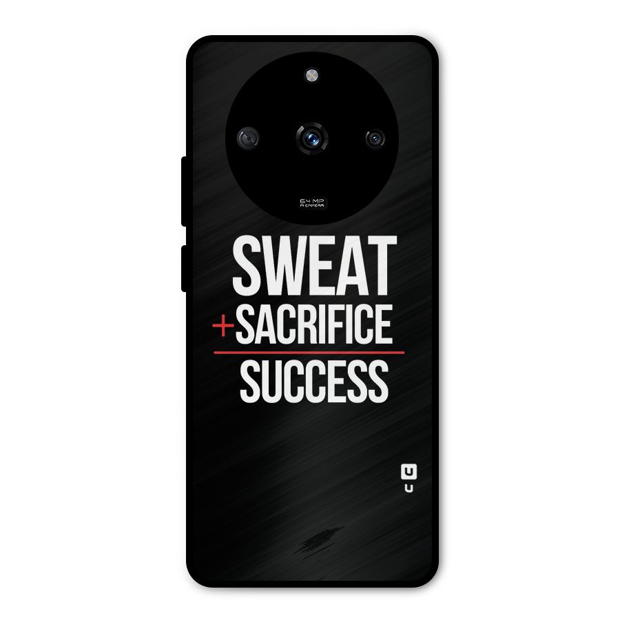 Sweat Sacrifice Success Metal Back Case for Realme Narzo 60 5G