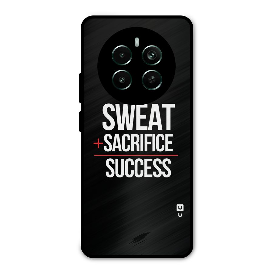 Sweat Sacrifice Success Metal Back Case for Realme Narzo 70 Pro