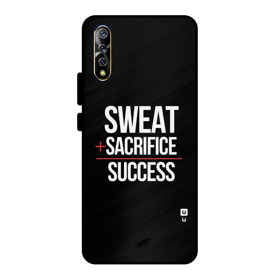 Sweat Sacrifice Success Metal Back Case for Vivo S1