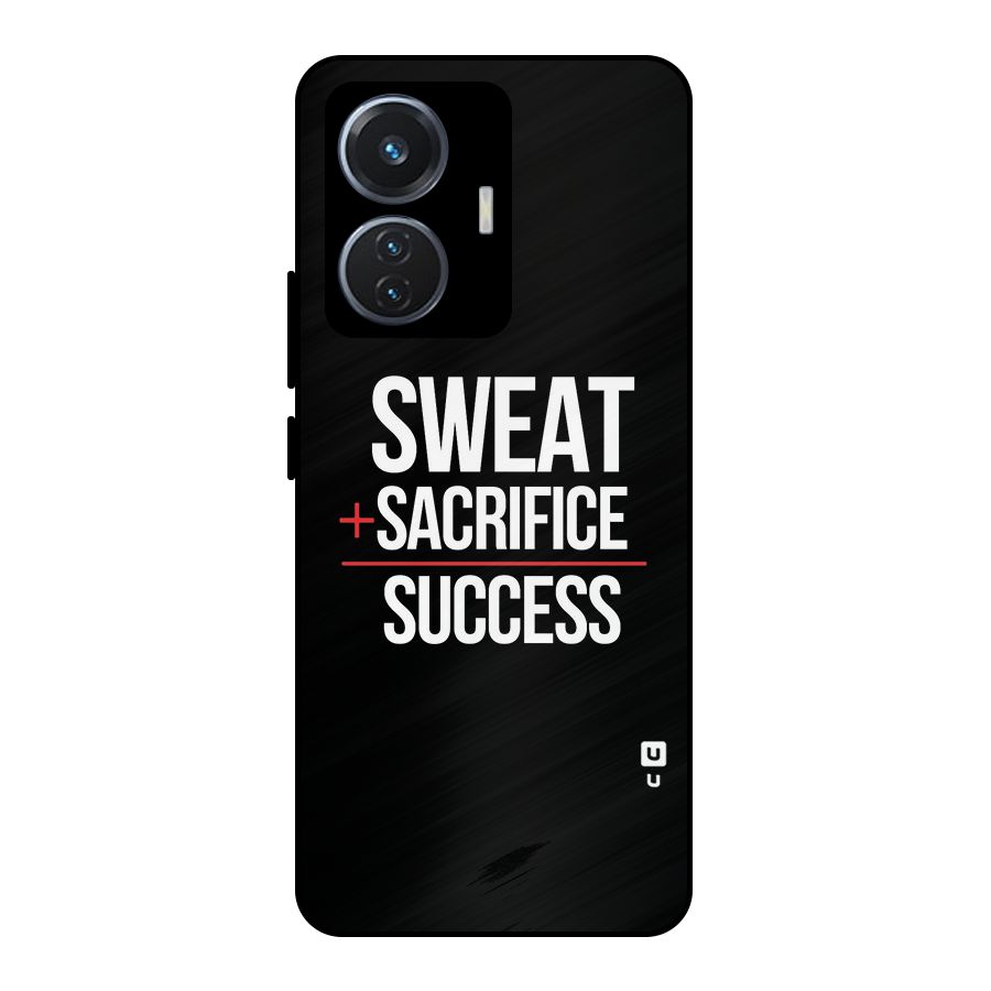 Sweat Sacrifice Success Metal Back Case for Vivo T1 44W