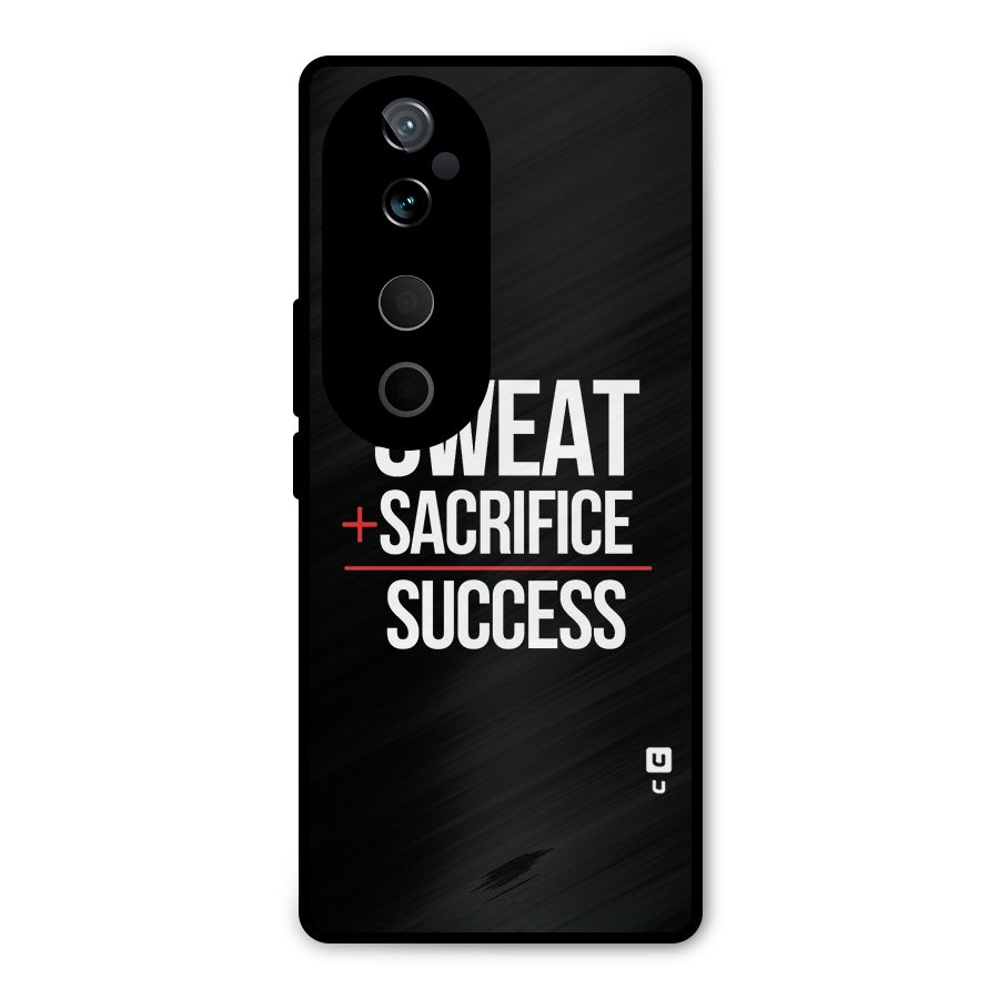 Sweat Sacrifice Success Metal Back Case for Vivo T3 Ultra