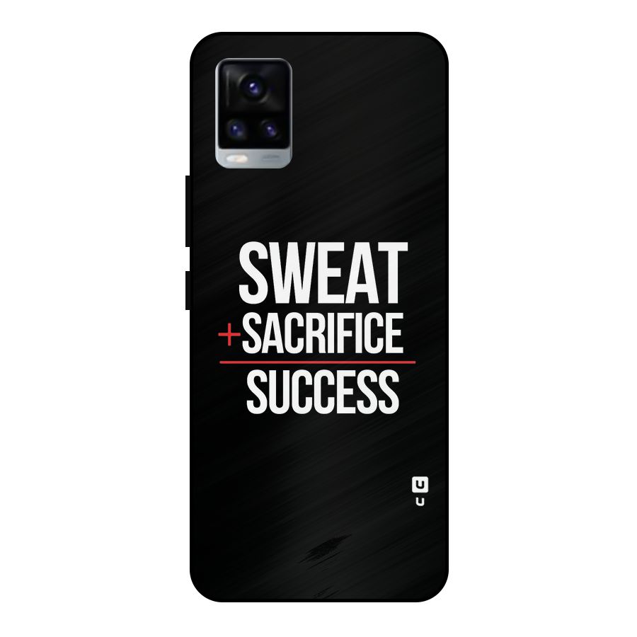 Sweat Sacrifice Success Metal Back Case for Vivo V20