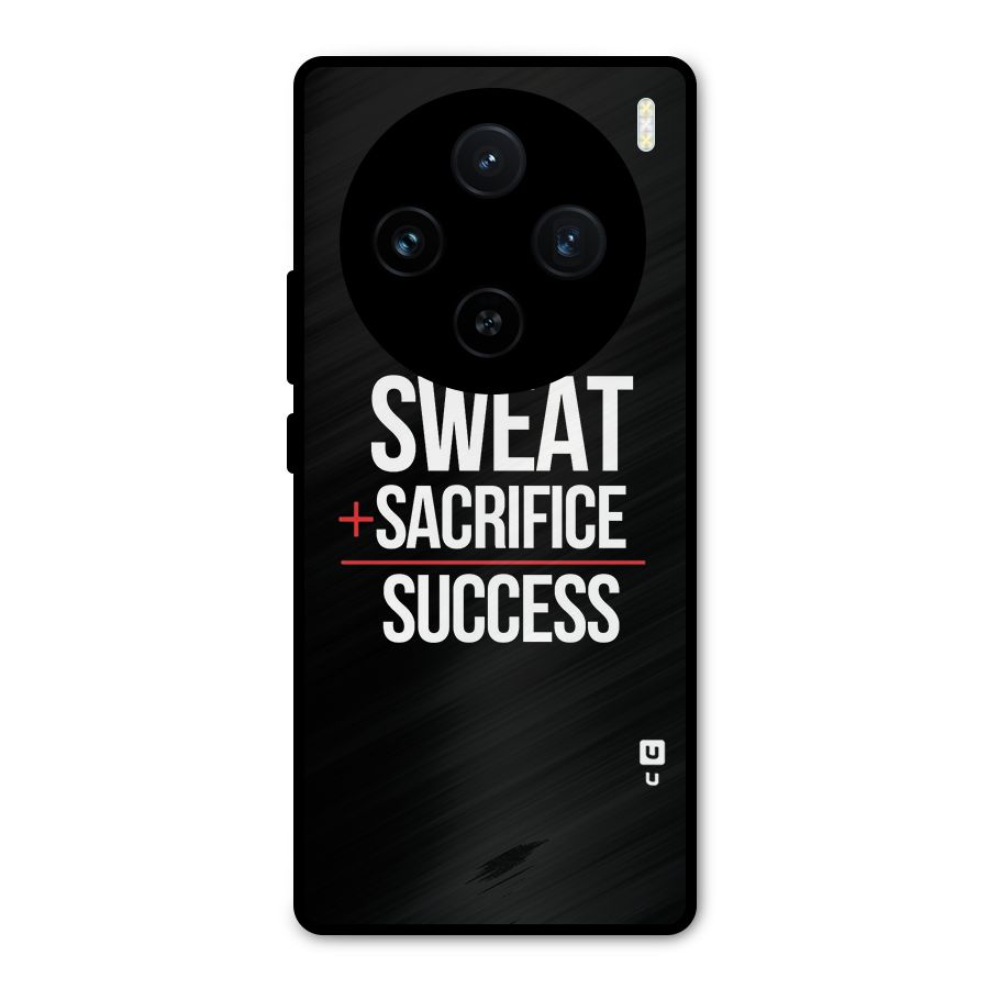 Sweat Sacrifice Success Metal Back Case for Vivo X100