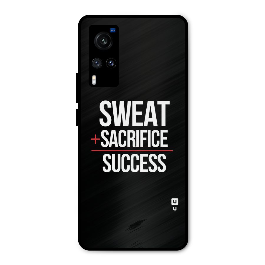 Sweat Sacrifice Success Metal Back Case for Vivo X60