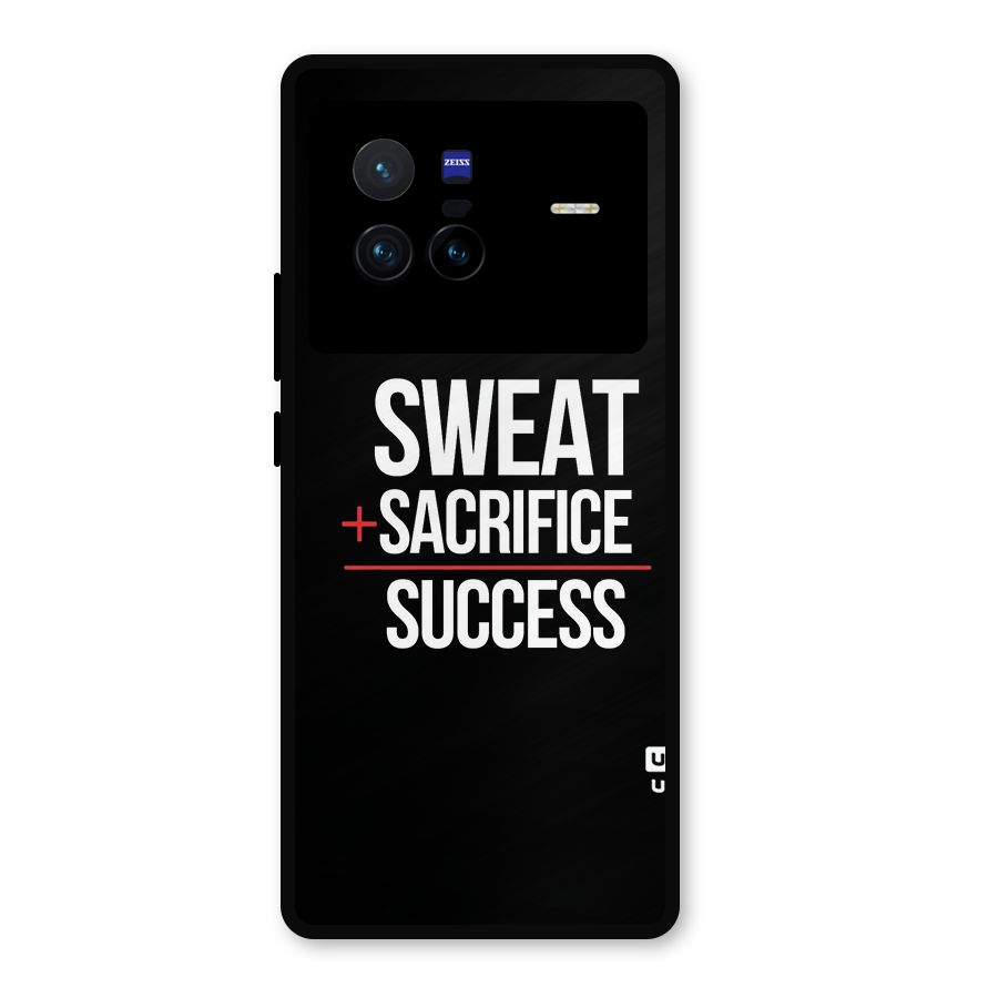 Sweat Sacrifice Success Metal Back Case for Vivo X80