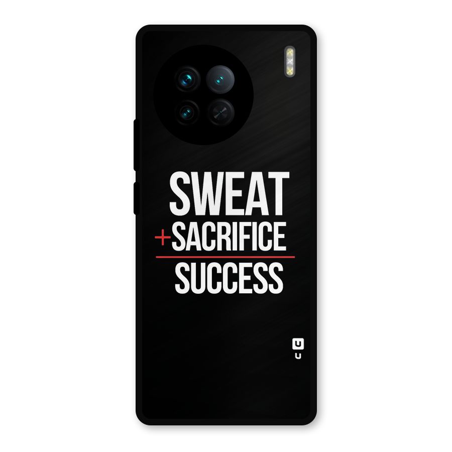 Sweat Sacrifice Success Metal Back Case for Vivo X90