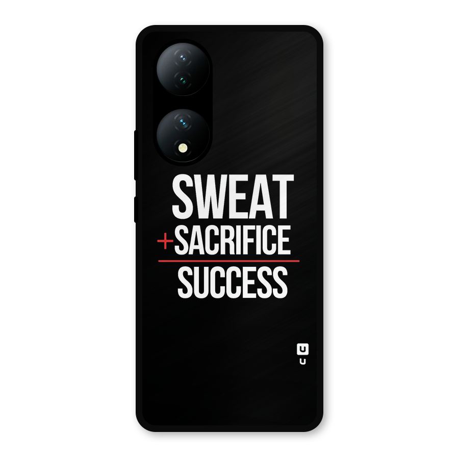 Sweat Sacrifice Success Metal Back Case for Vivo Y100