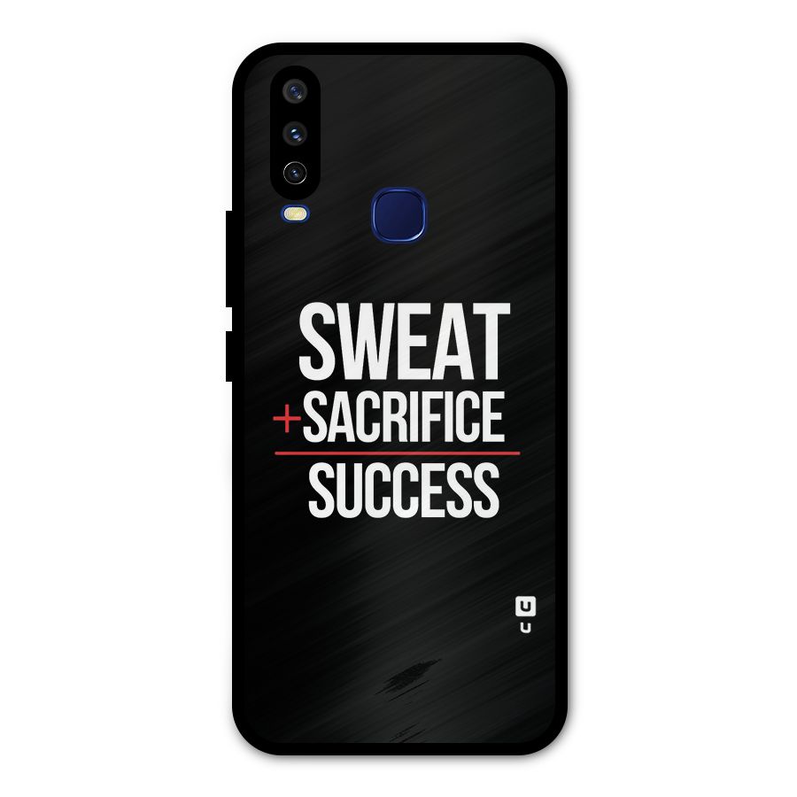 Sweat Sacrifice Success Metal Back Case for Vivo Y15