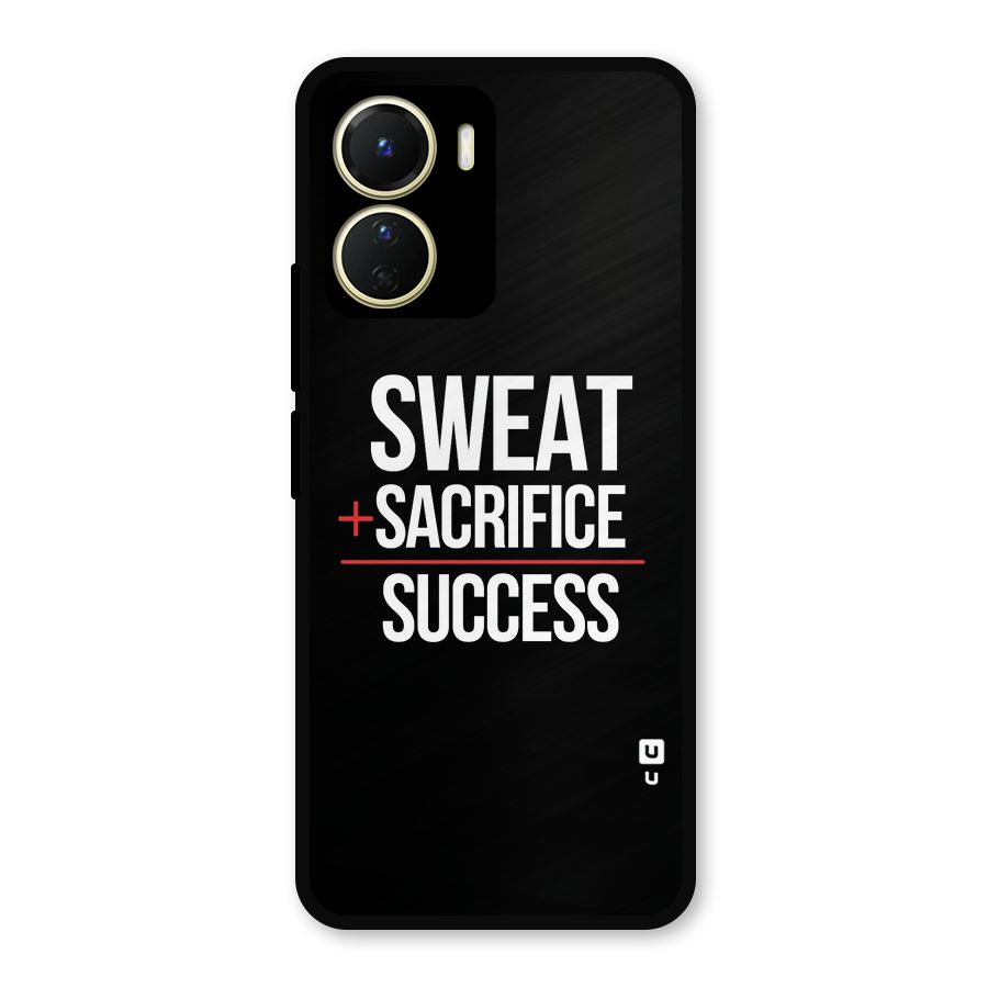 Sweat Sacrifice Success Metal Back Case for Vivo Y16
