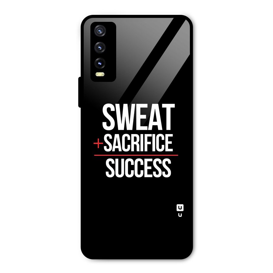 Sweat Sacrifice Success Metal Back Case for Vivo Y20t