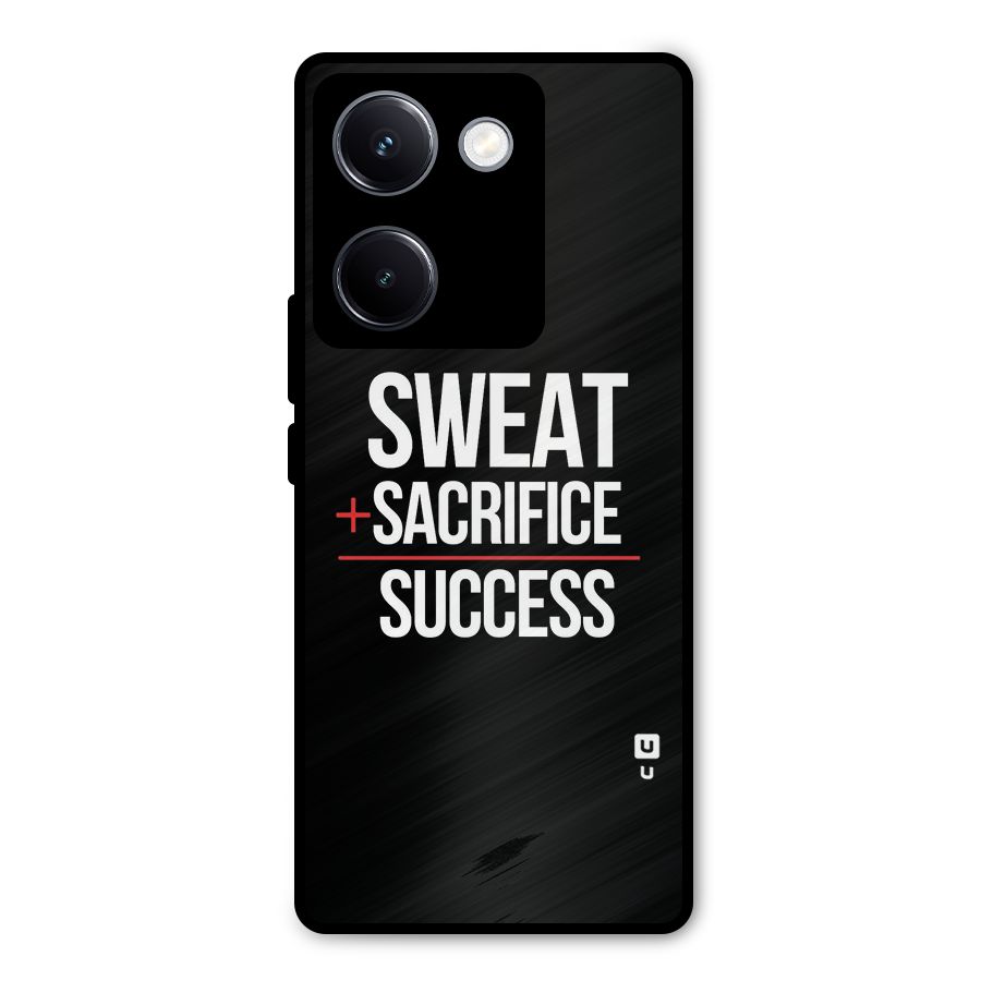Sweat Sacrifice Success Metal Back Case for Vivo Y300 Plus