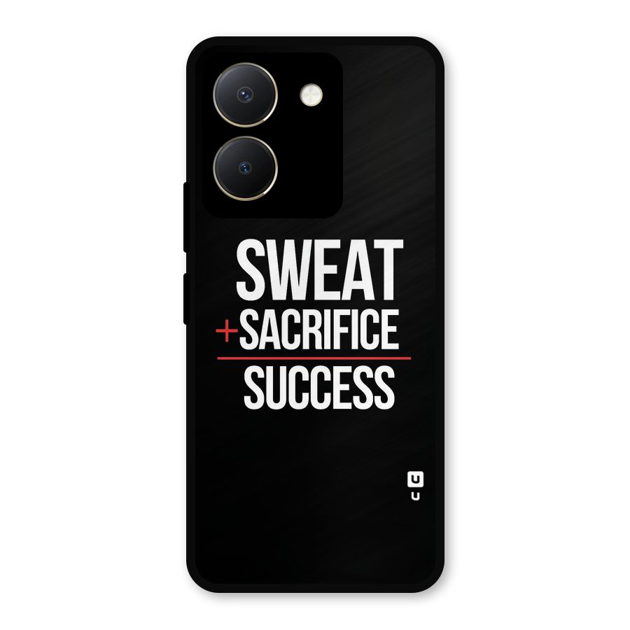 Sweat Sacrifice Success Metal Back Case for Vivo Y36