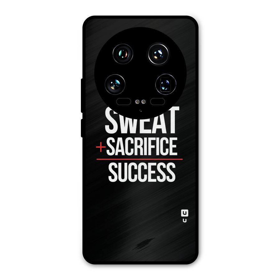 Sweat Sacrifice Success Metal Back Case for Xiaomi 14 Ultra