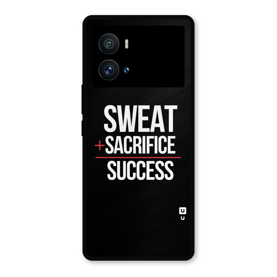 Sweat Sacrifice Success Metal Back Case for iQOO 9 Pro