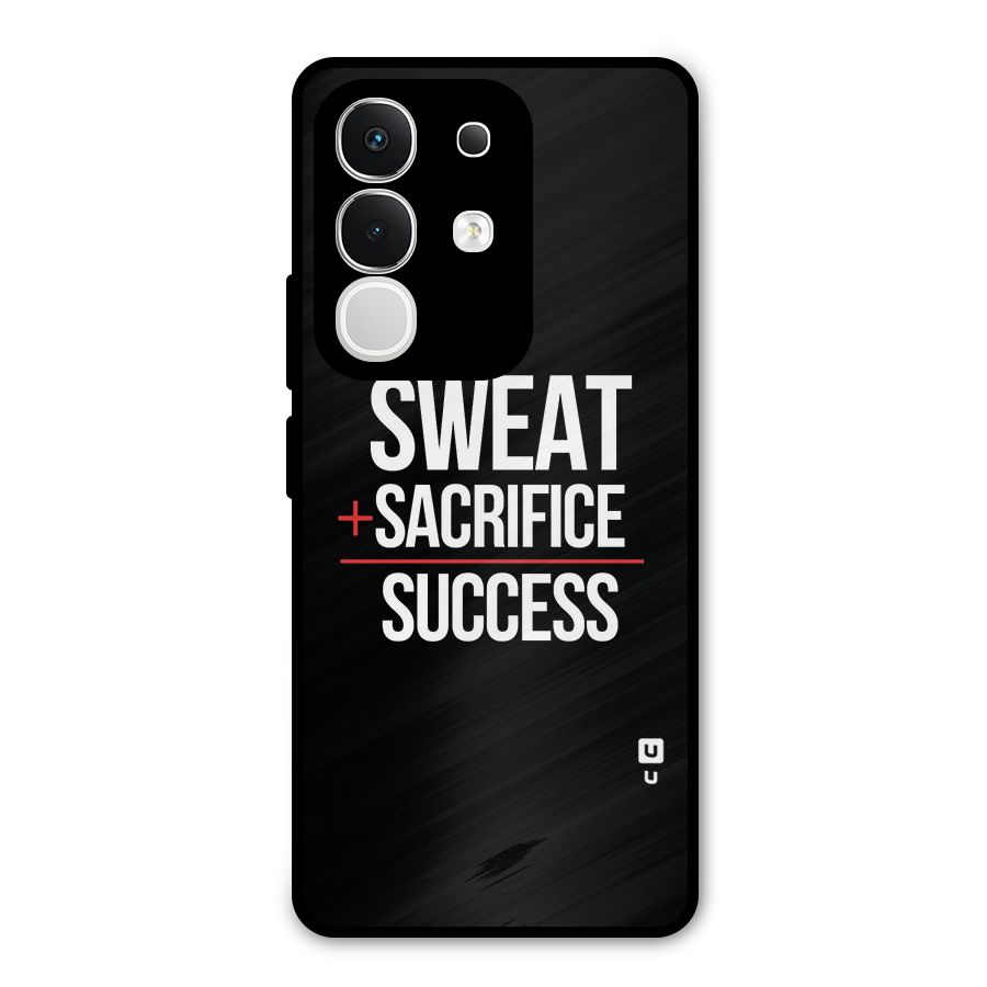 Sweat Sacrifice Success Metal Back Case for iQOO Z10x