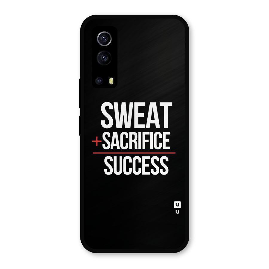 Sweat Sacrifice Success Metal Back Case for iQOO Z3