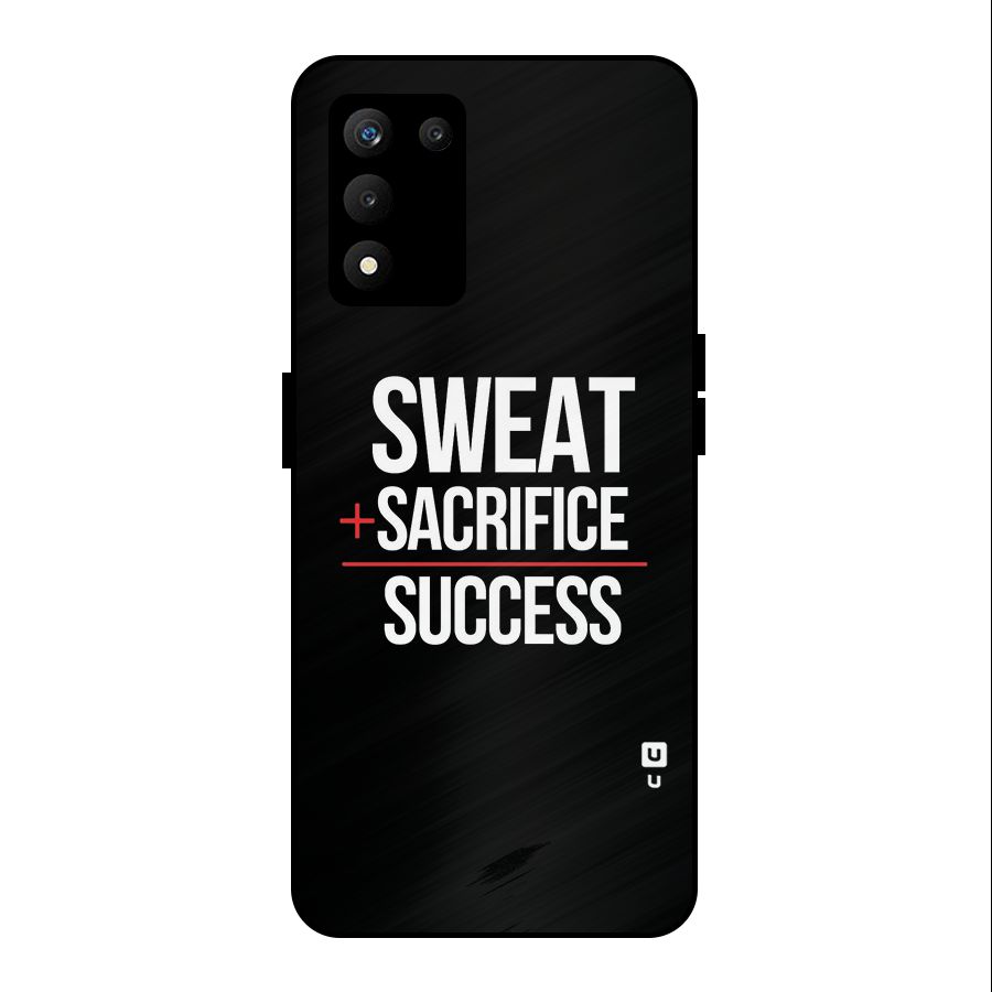 Sweat Sacrifice Success Metal Back Case for realme 9 5G SE