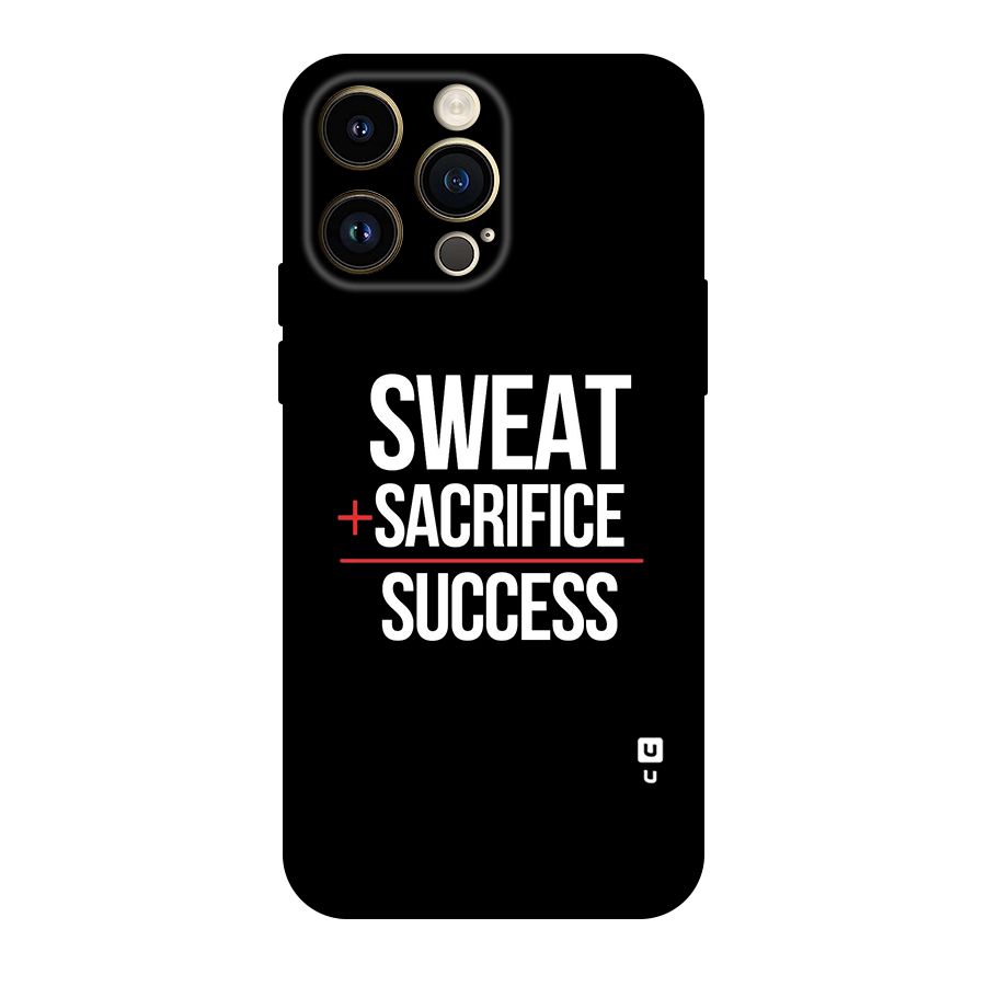Sweat Sacrifice Success Original Polycarbonate Back Case for iPhone 14 Pro Max