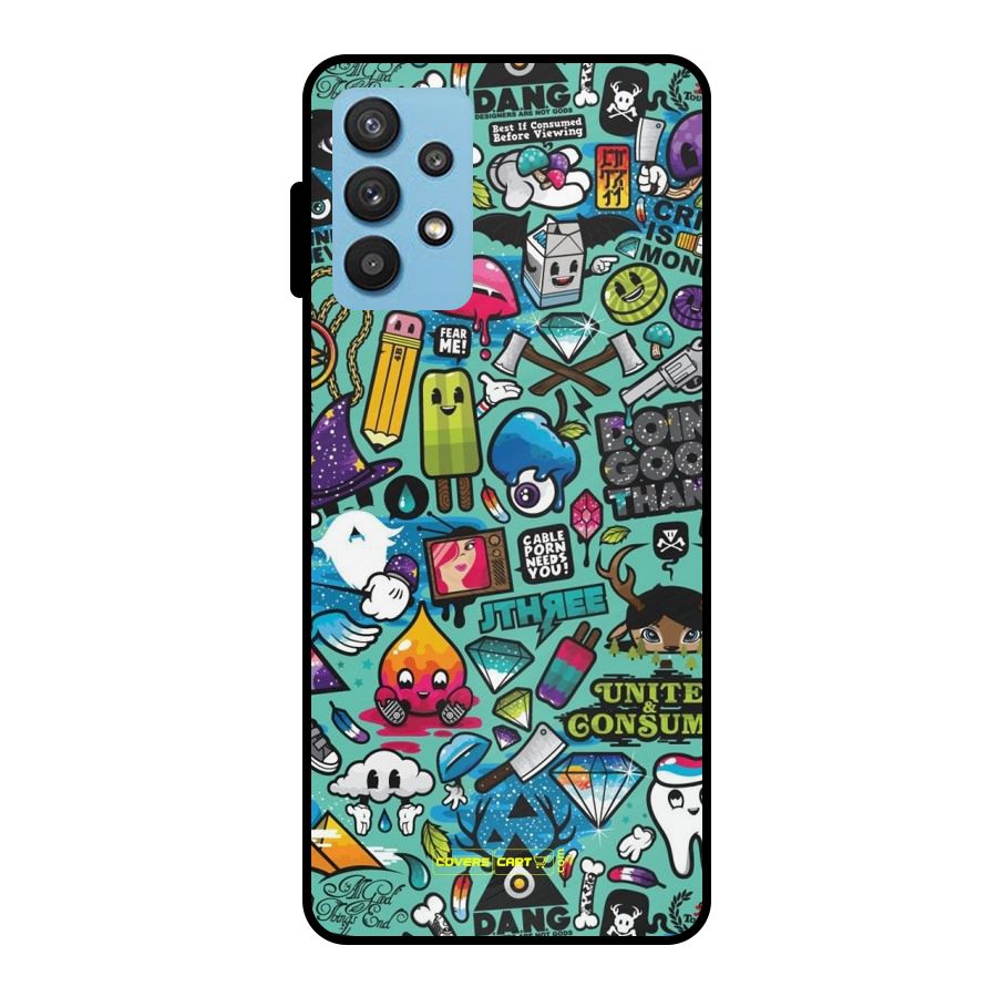 Sweet Candies Metal Back Case for Galaxy M32 5G