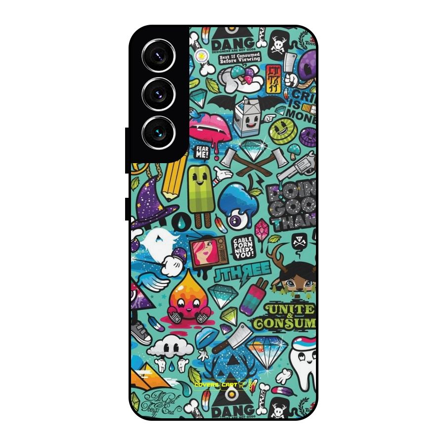 Sweet Candies Metal Back Case for Galaxy S22 5G